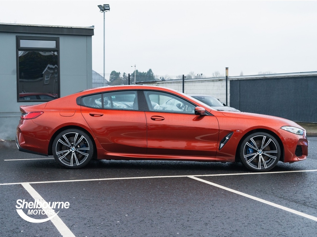 BMW 8 Series Gran Coupe 8 Series Gran Coupe 3.0 840I Saloon Ste Orange #4