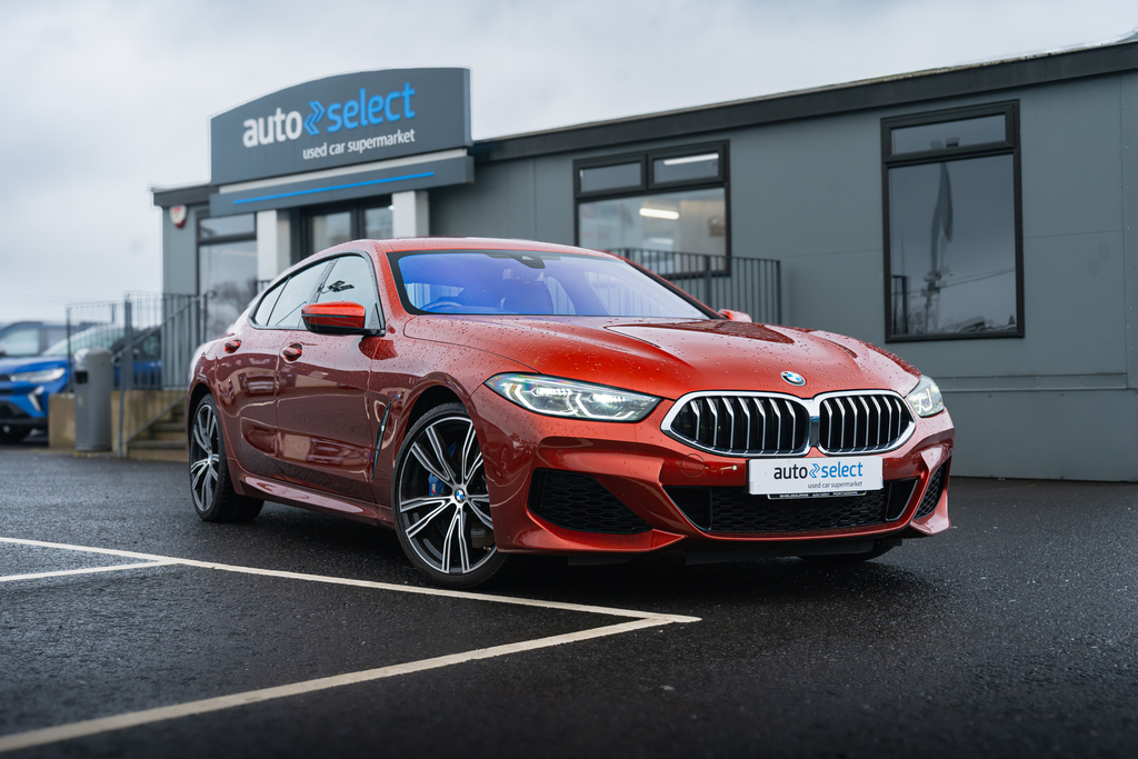BMW 8 Series Gran Coupe 8 Series Gran Coupe 3.0 840I Saloon Ste Orange #2