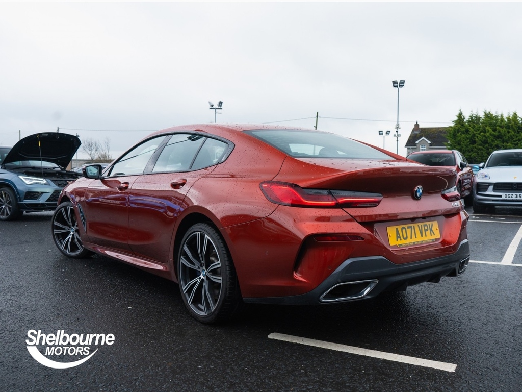 BMW 8 Series Gran Coupe 8 Series Gran Coupe 3.0 840I Saloon Ste Orange #3