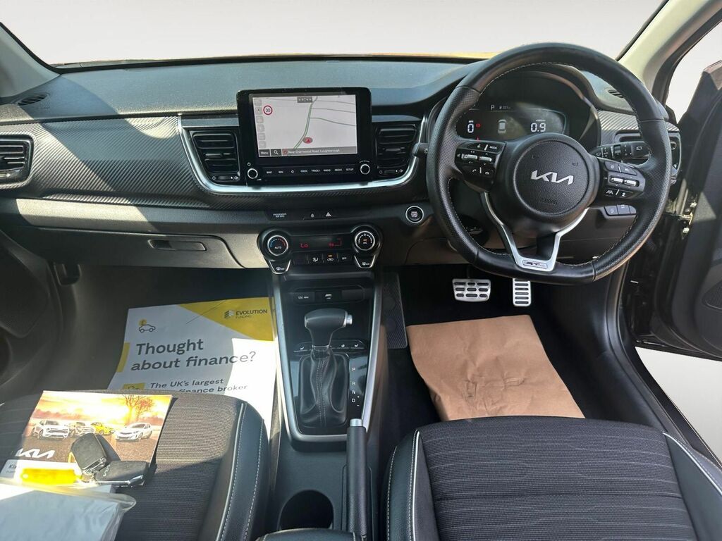 Kia Stonic 1.0 T-gdi Mhev Gt-line S Dct Euro 6 Ss AO74FUJ Black #4