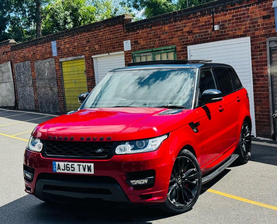Land Rover Range Rover Sport 3.0 Sd V6 Dynamic 4Wd Euro 6 S Red #6