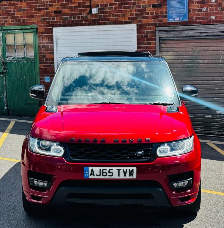 Land Rover Range Rover Sport 3.0 Sd V6 Dynamic 4Wd Euro 6 S Red #4