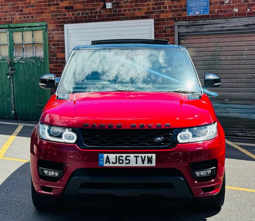 Land Rover Range Rover Sport 3.0 Sd V6 Dynamic 4Wd Euro 6 S Red #3