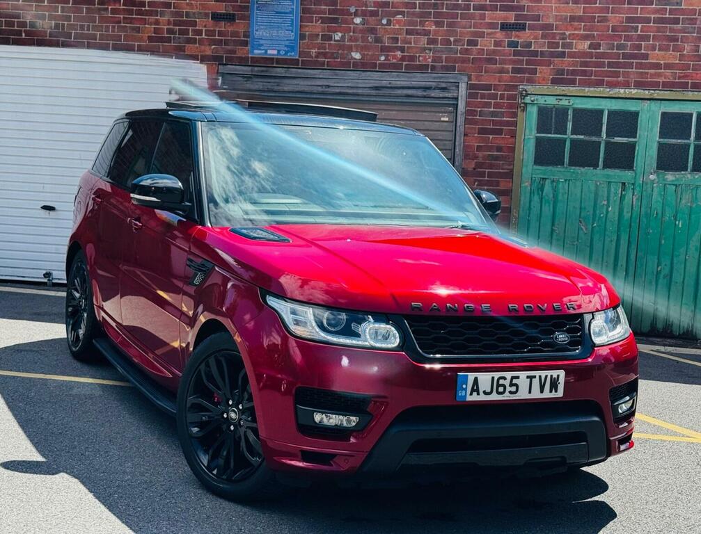 Land Rover Range Rover Sport 3.0 Sd V6 Dynamic 4Wd Euro 6 S Red