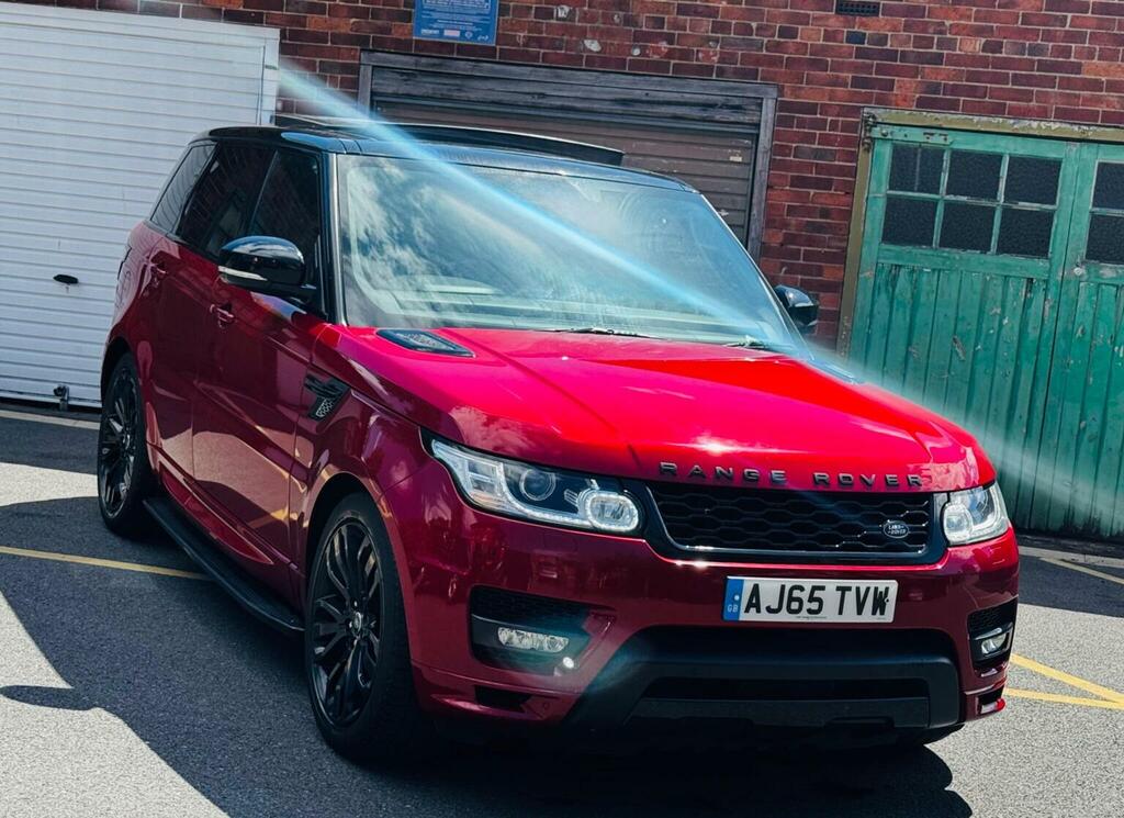 Land Rover Range Rover Sport 3.0 Sd V6 Dynamic 4Wd Euro 6 S Red #2
