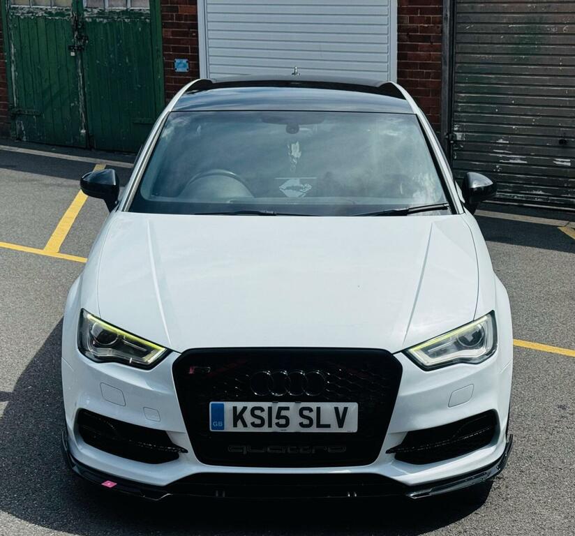 Audi S3 2.0 Tfsi S Tronic Quattro Euro 6 Ss White #4