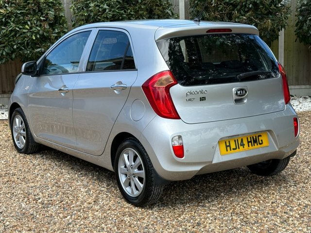 Kia Picanto 2014 1.0 Vr7 Hatchback Euro 5 6 HJ14HMG Silver #6