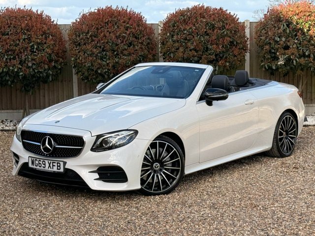 Mercedes-Benz E Class 2019 2.0 E350 Amg Line Cabriolet G-tron White #3