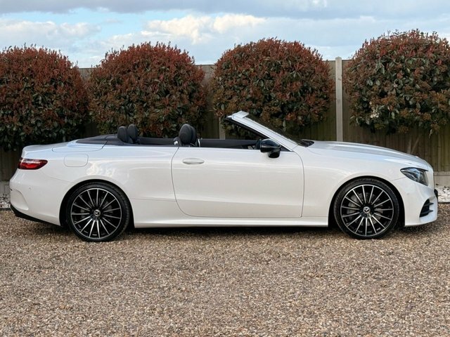Mercedes-Benz E Class 2019 2.0 E350 Amg Line Cabriolet G-tron White #5
