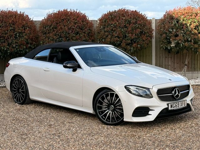 Mercedes-Benz E Class 2019 2.0 E350 Amg Line Cabriolet G-tron White #2