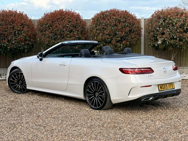 Mercedes-Benz E Class 2019 2.0 E350 Amg Line Cabriolet G-tron White #6