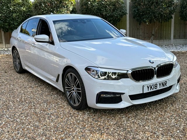 BMW 5 Series 2018 2.0 520I Gpf M Sport Saloon E White