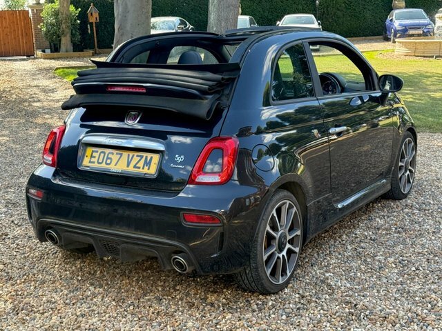 Abarth 595 2017 1.4 T-jet Turismo Cabrio Euro Black #2