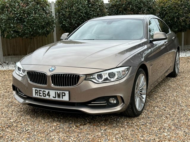 BMW 4 Series Gran Coupe 2014 3.0 430D Luxury Hatchback Xdr Beige #2
