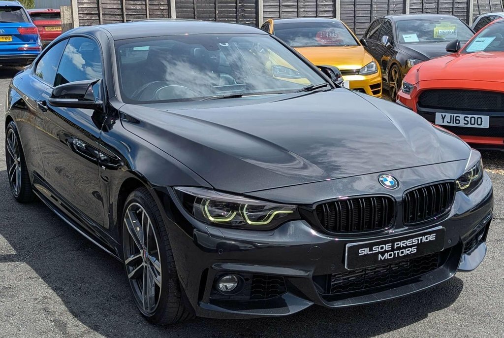 BMW 4 Series 420I M Sport Professional Media White #1