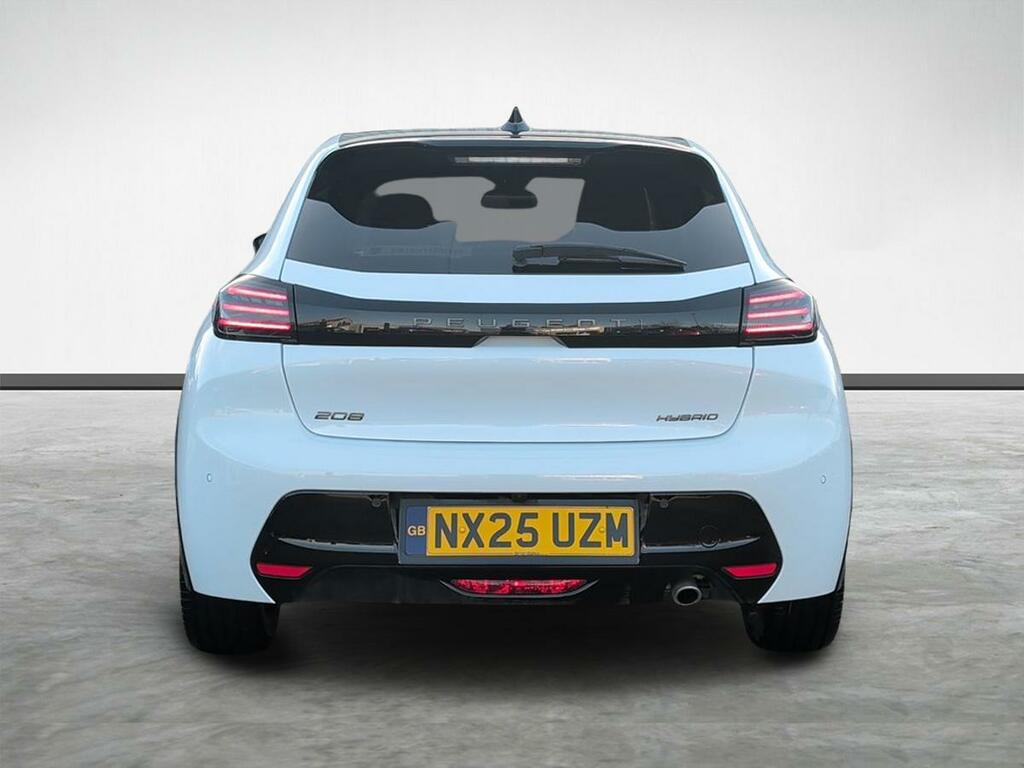 Peugeot 208 1.2 Gt Hatchback Hybrid E-dsc6 Euro 6 White #4