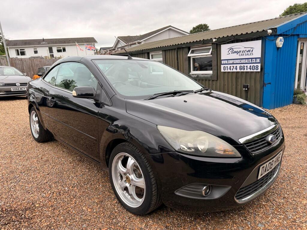Ford Focus Cc Convertible 2.0 Cc-3 200808 Black
