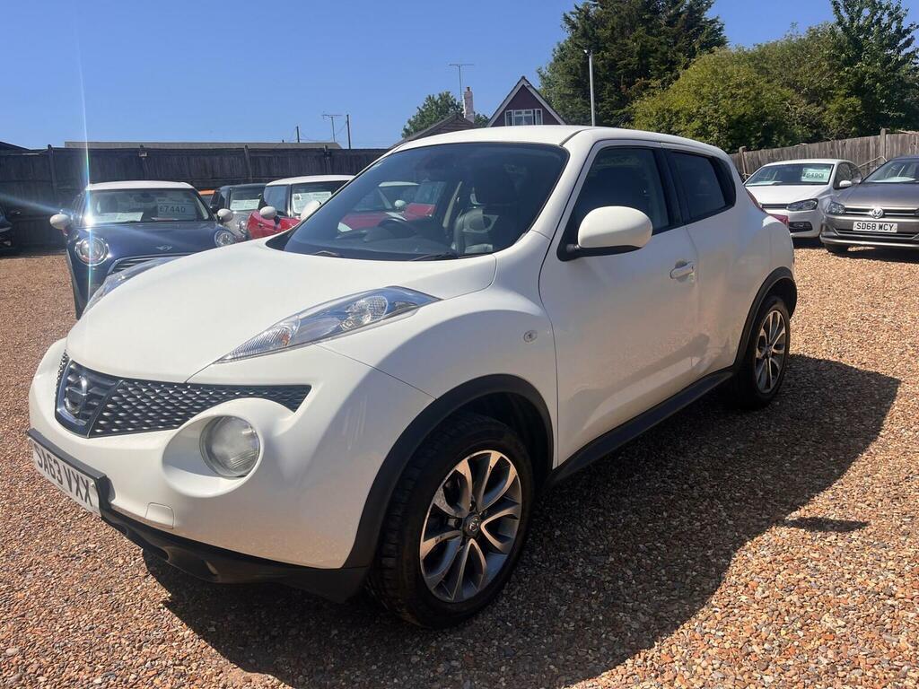 Nissan Juke Suv 1.6 Tekna Euro 5 Ss 201363 SA63VXX White #3