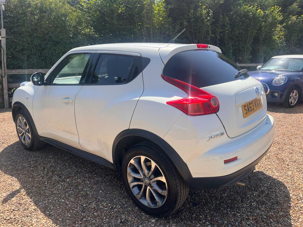 Nissan Juke Suv 1.6 Tekna Euro 5 Ss 201363 SA63VXX White #4