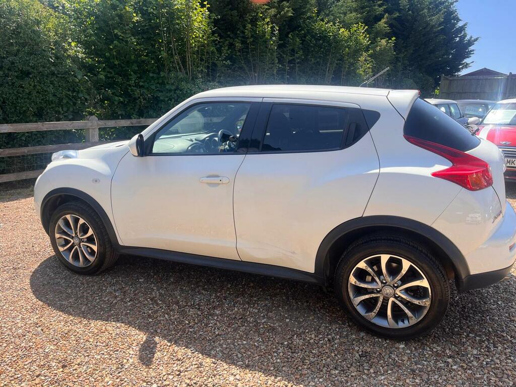 Nissan Juke Suv 1.6 Tekna Euro 5 Ss 201363 SA63VXX White #5
