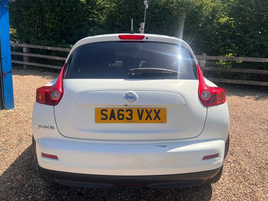 Nissan Juke Suv 1.6 Tekna Euro 5 Ss 201363 SA63VXX White #6