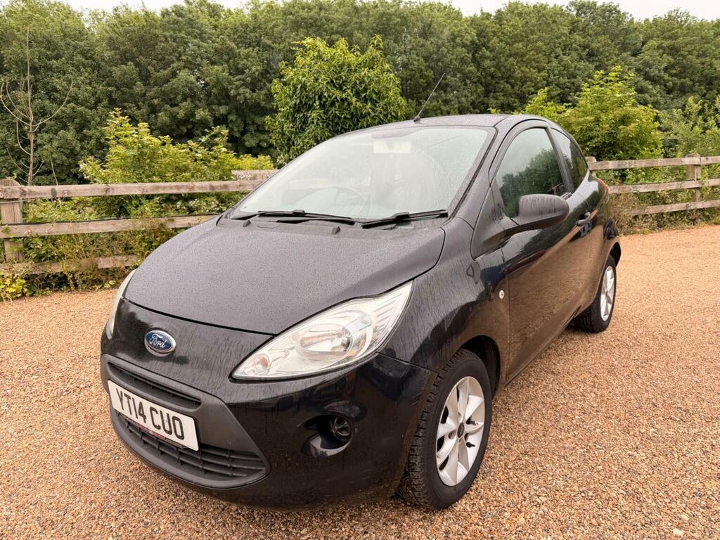 Ford KA Hatchback 1.2 Studio Connect Euro 5 Ss 201 YT14CUO Black #3