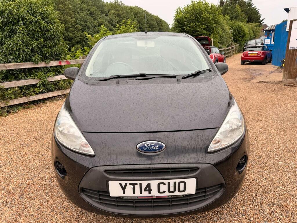 Ford KA Hatchback 1.2 Studio Connect Euro 5 Ss 201 YT14CUO Black #2