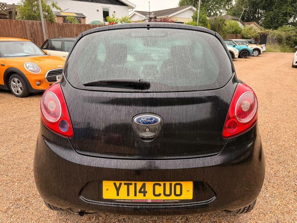 Ford KA Hatchback 1.2 Studio Connect Euro 5 Ss 201 YT14CUO Black #6