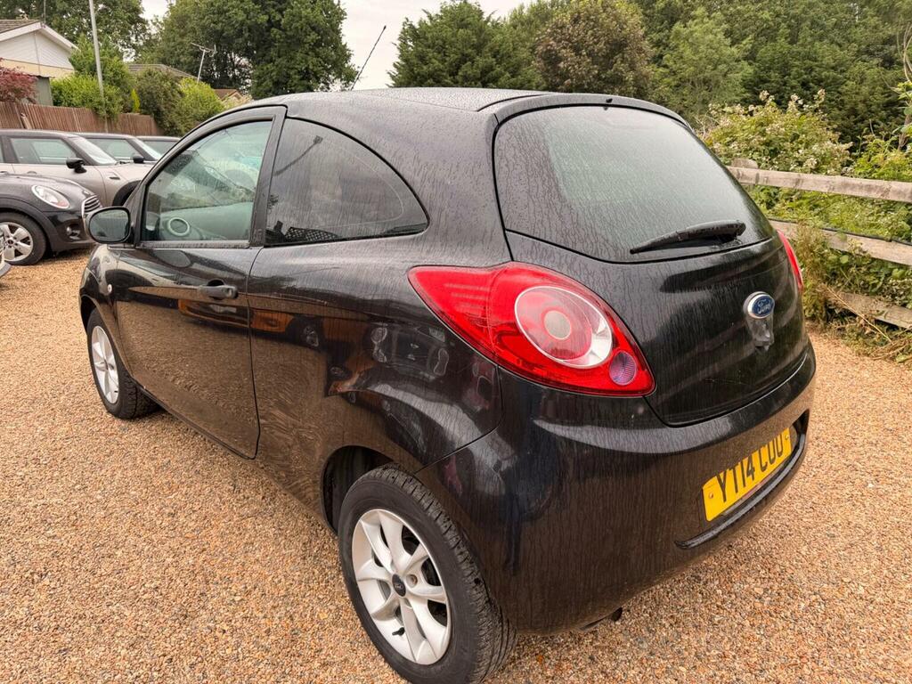 Ford KA Hatchback 1.2 Studio Connect Euro 5 Ss 201 YT14CUO Black #4