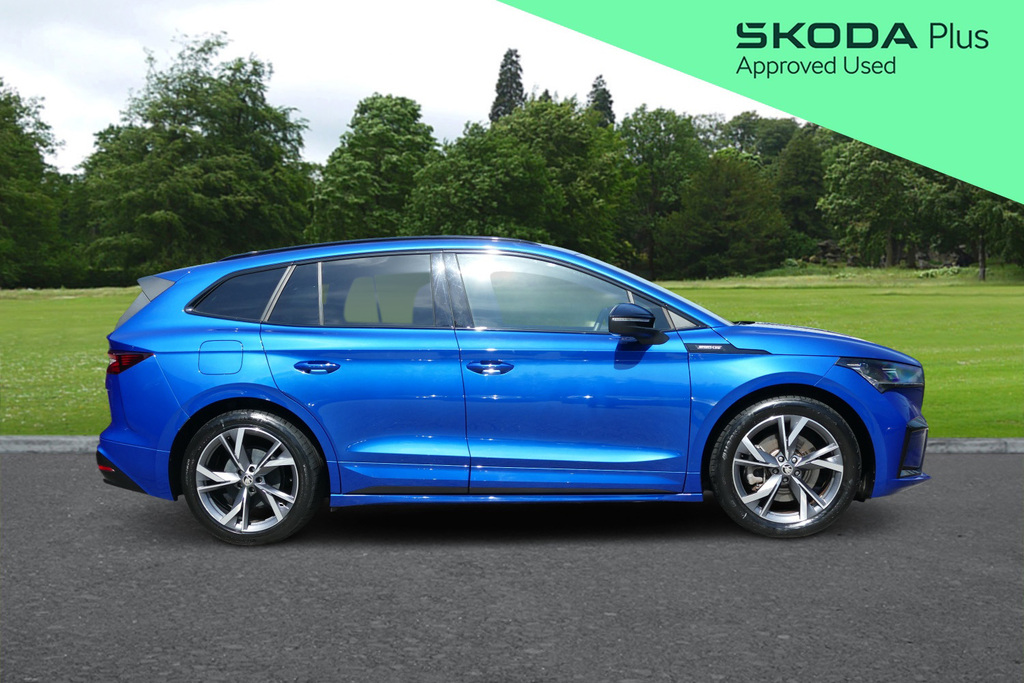 Skoda ENYAQ 210Kw 85 Sportline Plus 82Kwh 0 Ps Blue #4