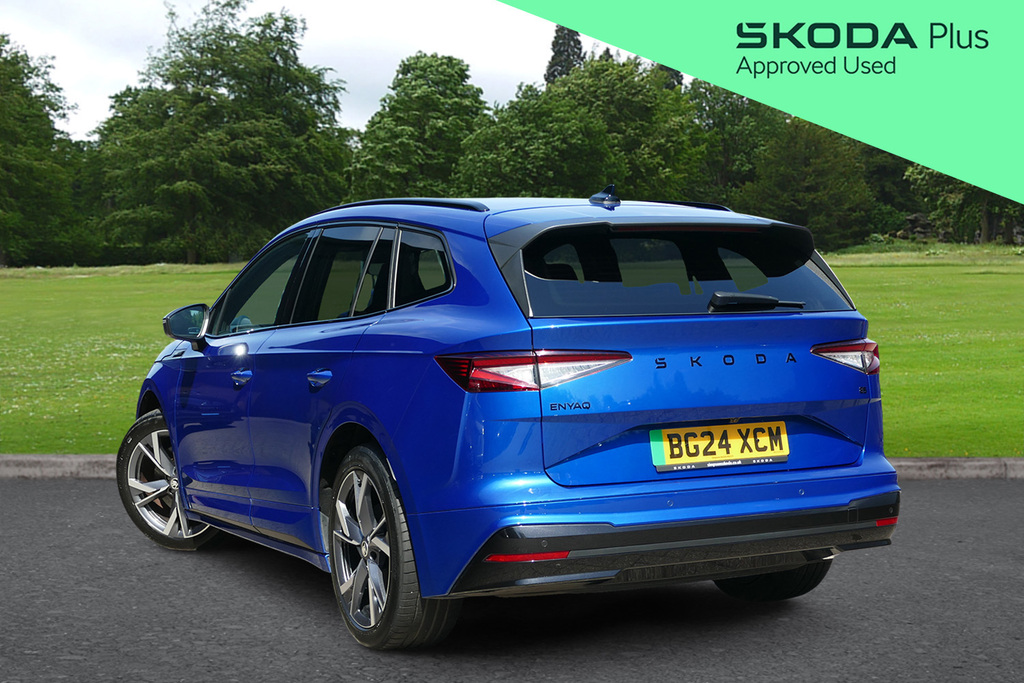 Skoda ENYAQ 210Kw 85 Sportline Plus 82Kwh 0 Ps Blue #3