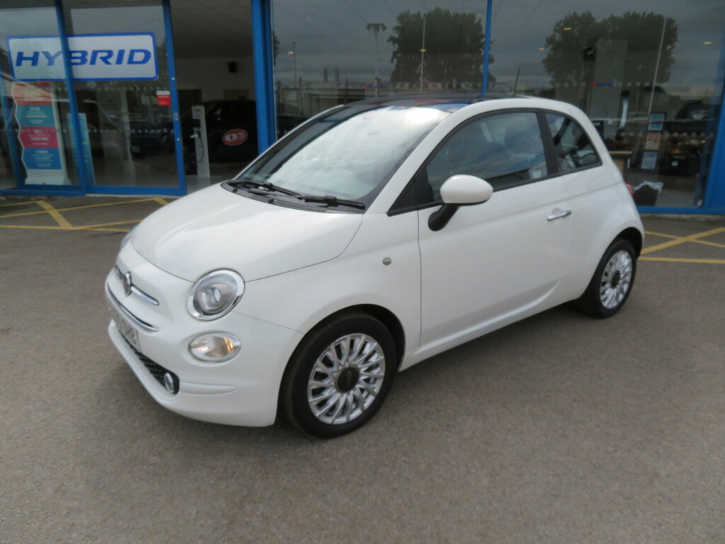 Fiat 500 500 Hatchback BJ70OHB White #4