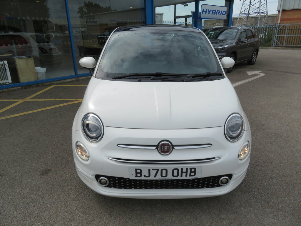 Fiat 500 500 Hatchback BJ70OHB White #2
