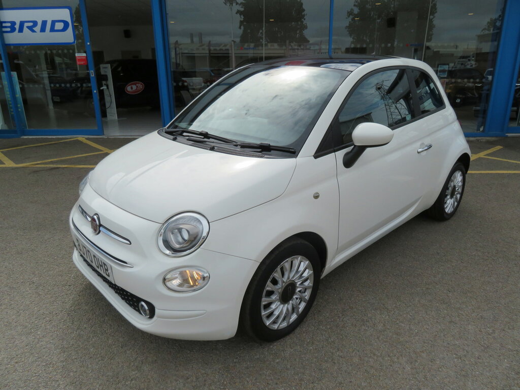 Fiat 500 500 Hatchback BJ70OHB White #3