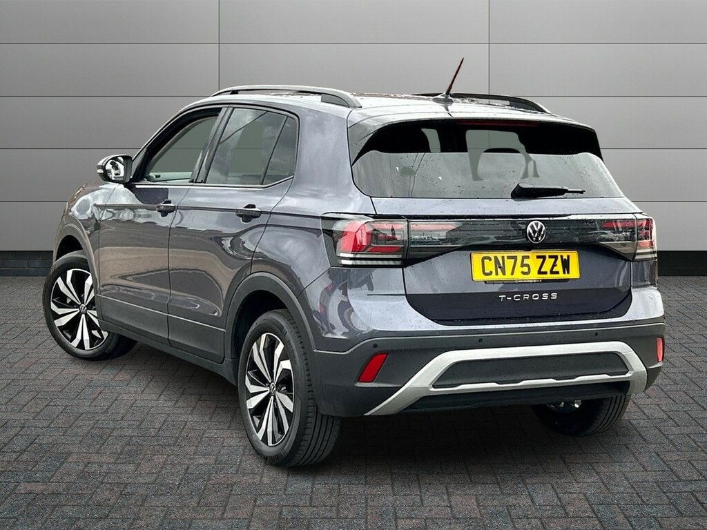 Volkswagen T-Cross 1.0 Tsi Match Euro 6 Ss CN75ZZW Grey #2