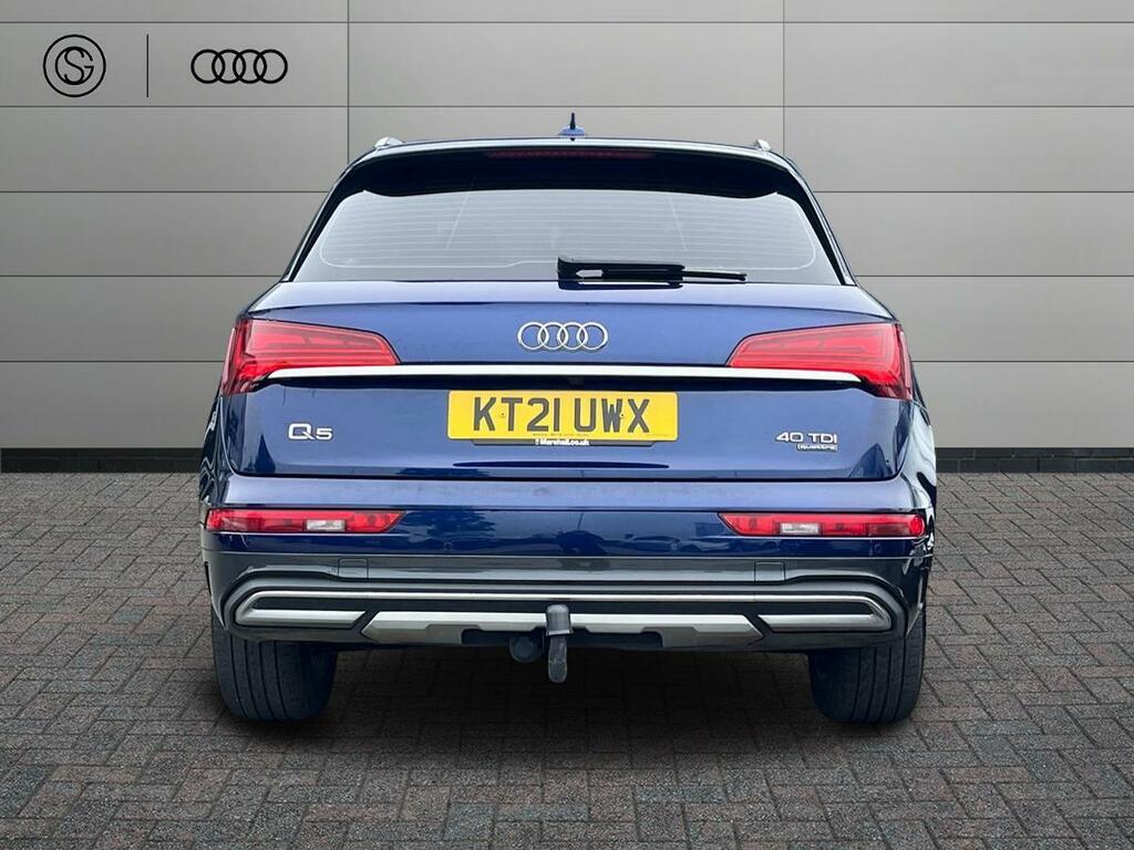 Audi Q5 2.0 Tdi 40 Sport S Tronic Quattro Euro 6 Ss KT21UWX Blue #6