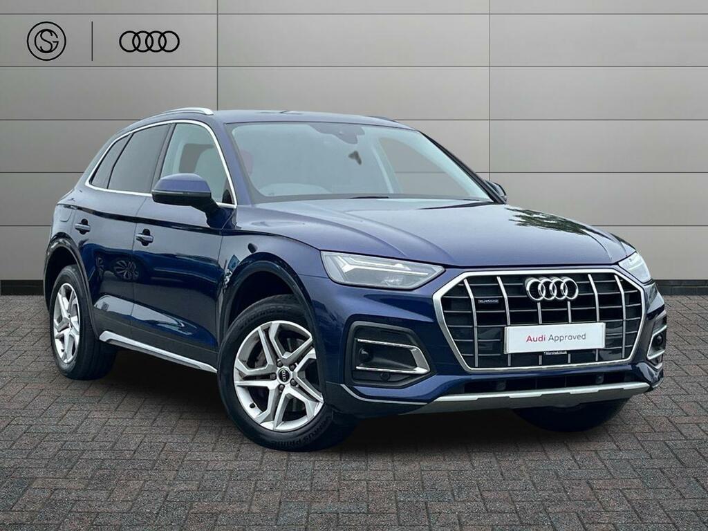 Audi Q5 2.0 Tdi 40 Sport S Tronic Quattro Euro 6 Ss KT21UWX Blue