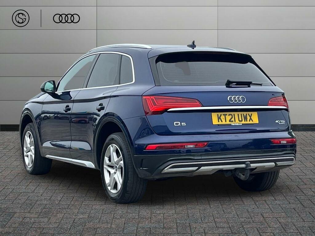 Audi Q5 2.0 Tdi 40 Sport S Tronic Quattro Euro 6 Ss KT21UWX Blue #2