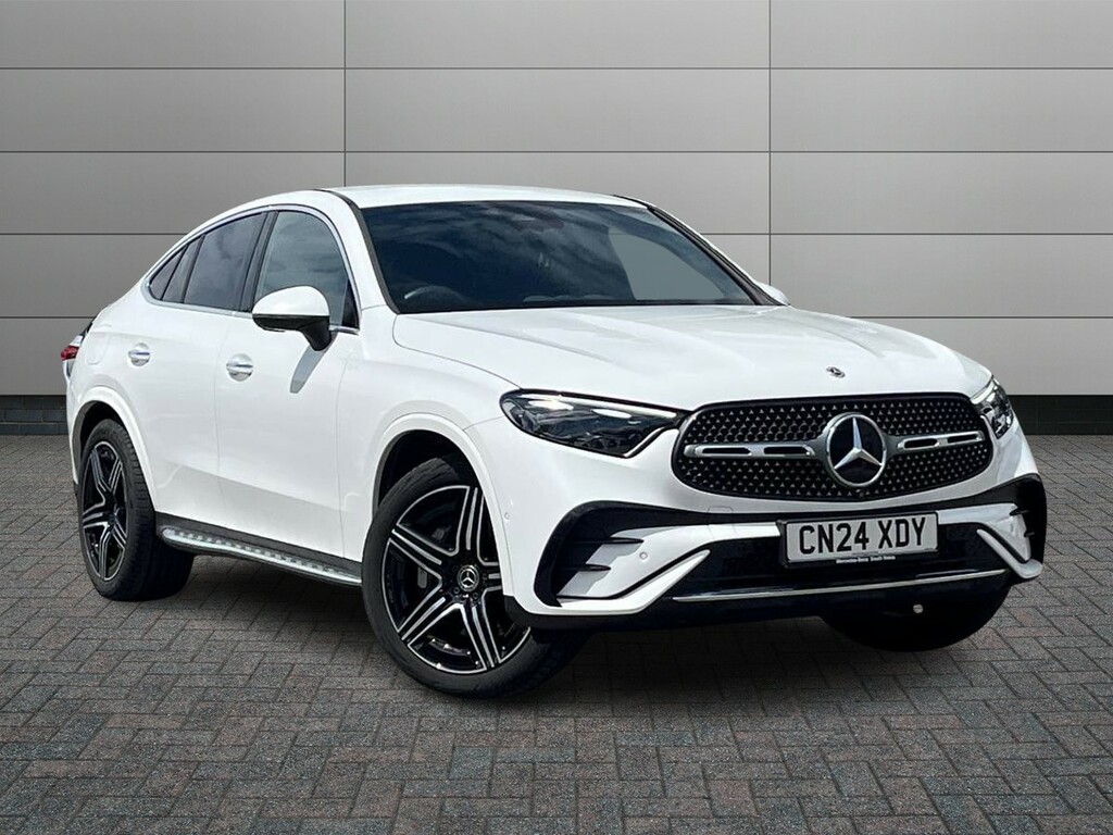 Mercedes-Benz GLC Class 2.0 Glc300h Mhev Amg Line Premium Coupe G-tronic White