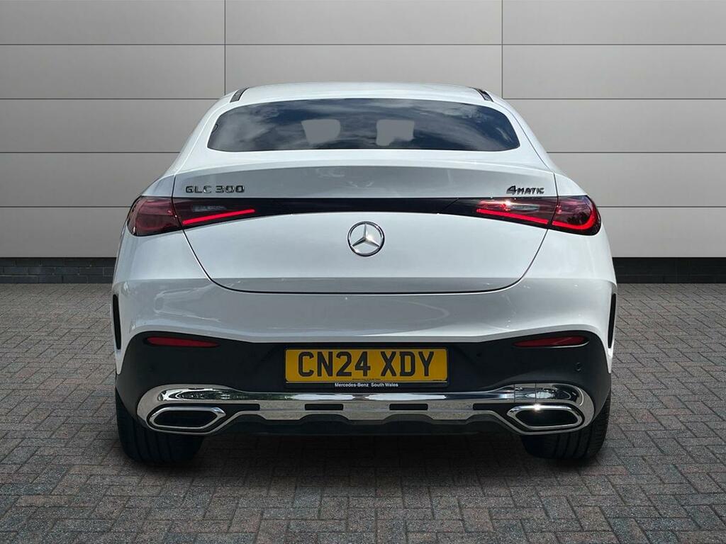 Mercedes-Benz GLC Class 2.0 Glc300h Mhev Amg Line Premium Coupe G-tronic White #6