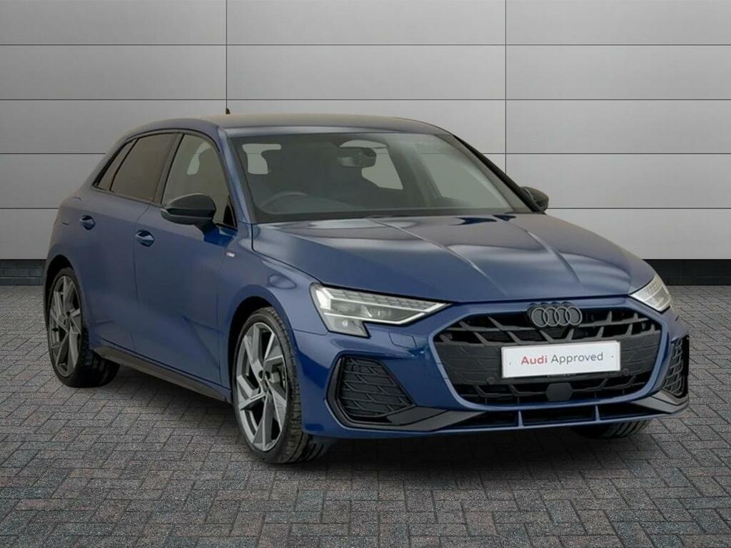 Audi A3 1.5 Tfsi Black Edition Sportback S Tronic Euro 6 Blue