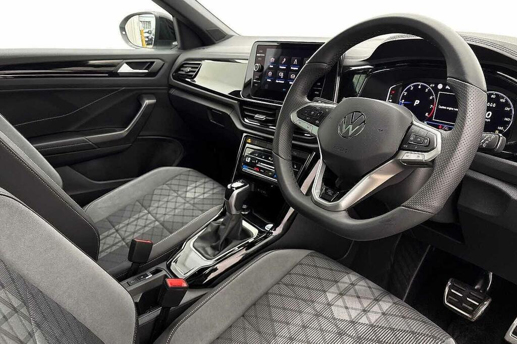 Volkswagen T-Roc 1.5 Tsi Black Edition Plus Dsg Euro 6 Ss DE75UYR White #6