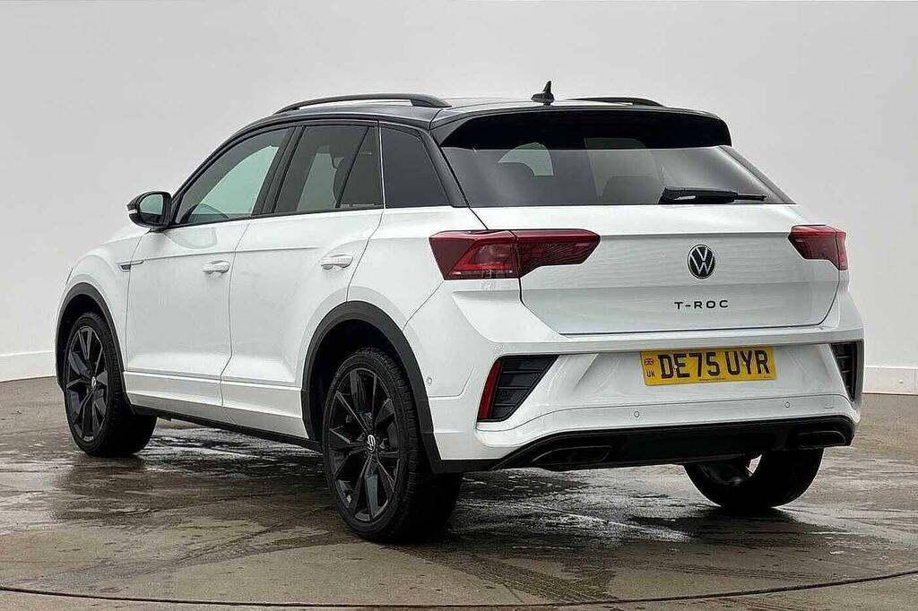 Volkswagen T-Roc 1.5 Tsi Black Edition Plus Dsg Euro 6 Ss DE75UYR White #3