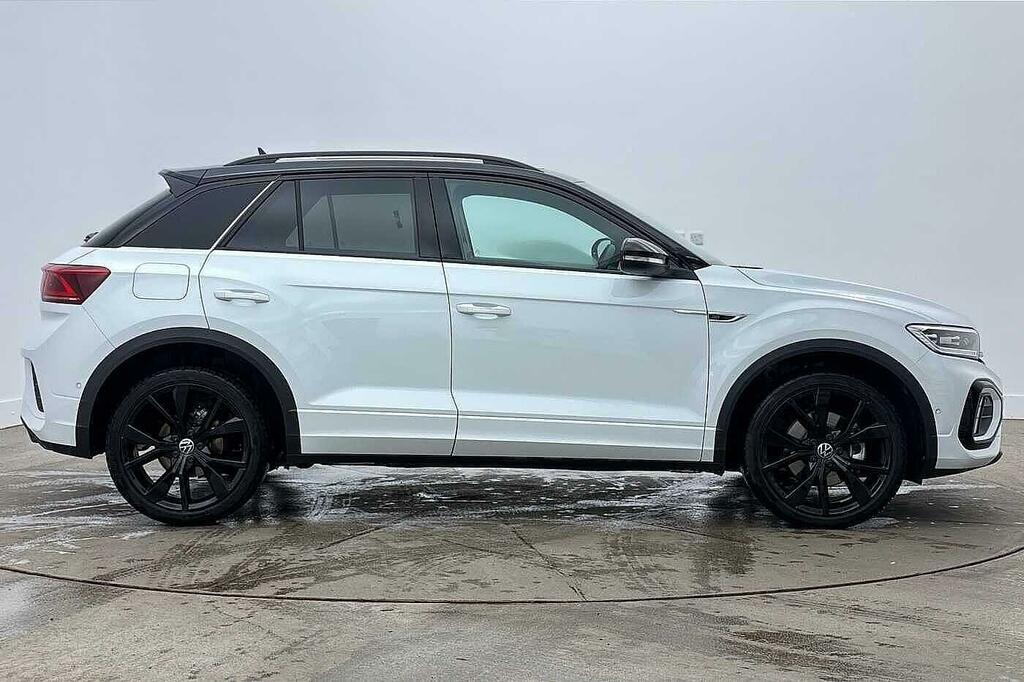 Volkswagen T-Roc 1.5 Tsi Black Edition Plus Dsg Euro 6 Ss DE75UYR White #4