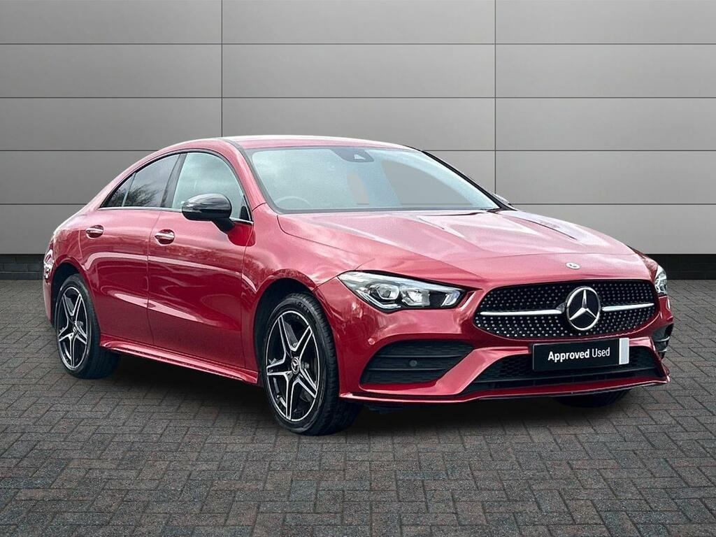 Mercedes-Benz CLA Class 1.3 Cla250e 15.6Kwh Amg Line Premium Coupe 8G-dc Red