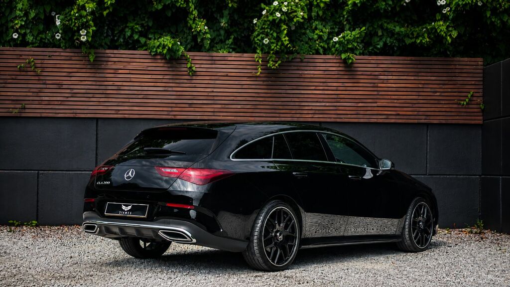 Mercedes-Benz CLA Class 2023 1.3 Cla180h Mhev Amg Line Premium Shooting HK73YTN Black #6