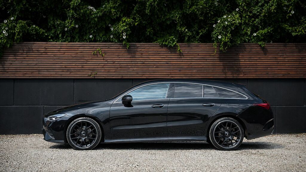 Mercedes-Benz CLA Class 2023 1.3 Cla180h Mhev Amg Line Premium Shooting HK73YTN Black #5