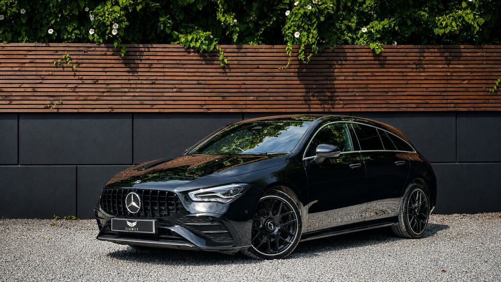Mercedes-Benz CLA Class 2023 1.3 Cla180h Mhev Amg Line Premium Shooting Black