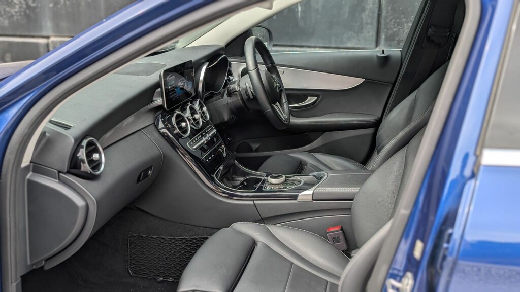 Mercedes-Benz C Class 2021 1.5 C200 Mhev Eq Boost Sport Estate Petro VN21NFU Blue #5