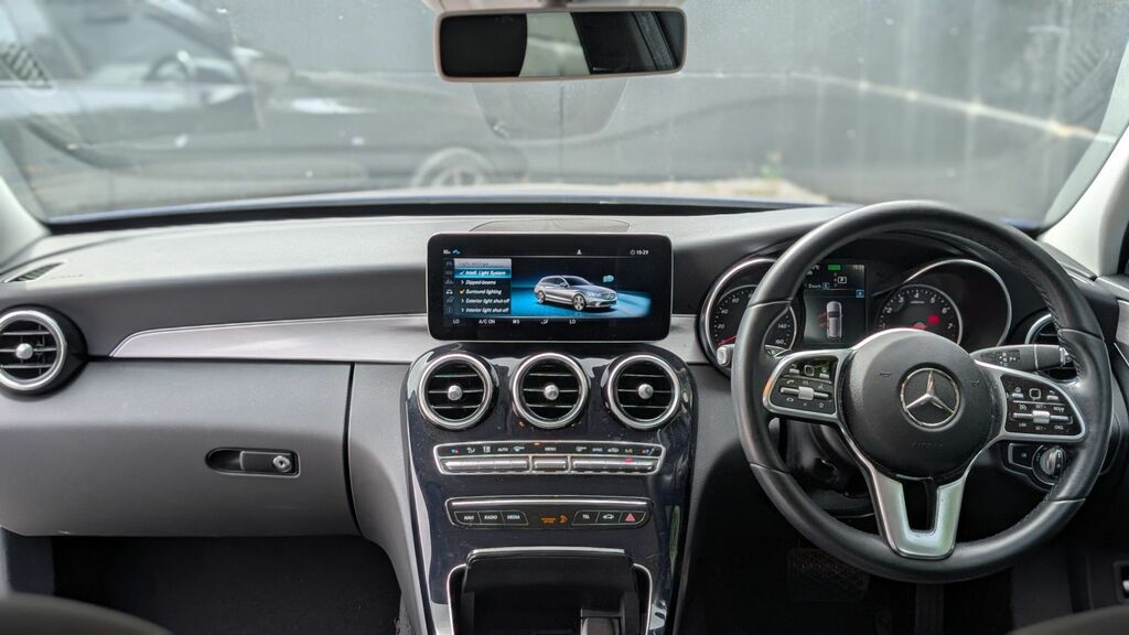 Mercedes-Benz C Class 2021 1.5 C200 Mhev Eq Boost Sport Estate Petro VN21NFU Blue #3